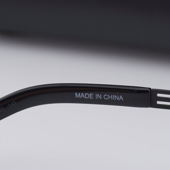 Kenzo KZ50015U 001 Round Eyeglasses 51mm - Shiny Black - Picture 9 of 11